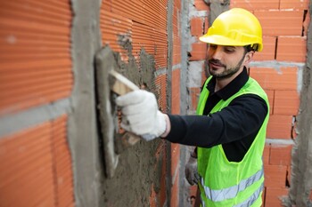 Foundation Parging in Hamilton, Maryland by MN Plastering LLC