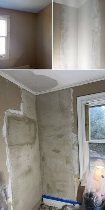 Drywall repair by MN Plastering LLC.